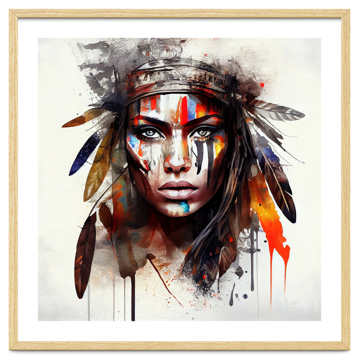 Powerful American Native Woman #7