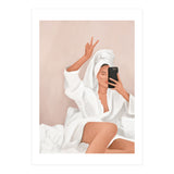 Morning Selfie (Print Only) thumbnail