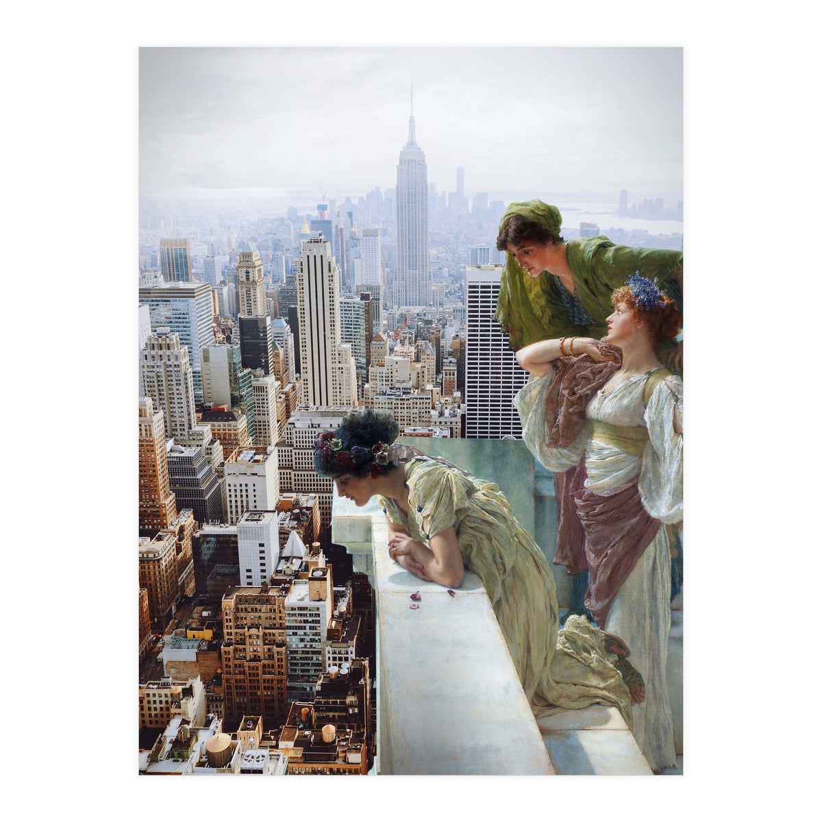 Manhattan View (Print Only)