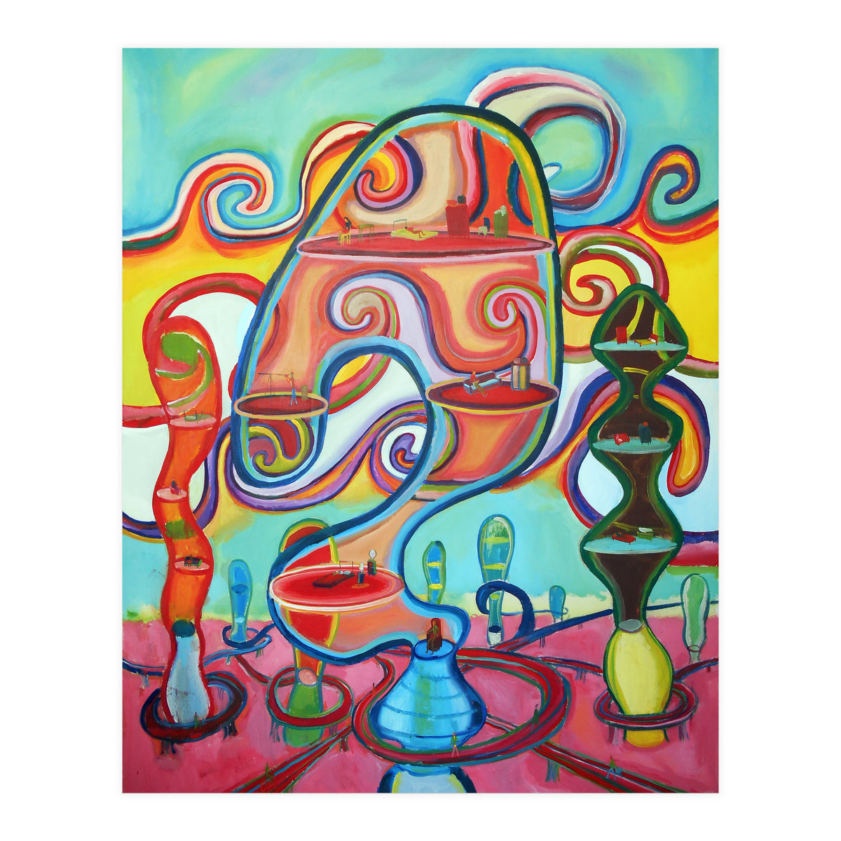 Ciudad Del Futuro 2 (Print Only)