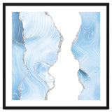 Blue & Silver Agate Glitter Texture 06 thumbnail