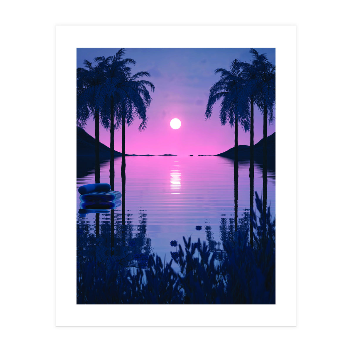 Lost In A Sunset (Print Only)