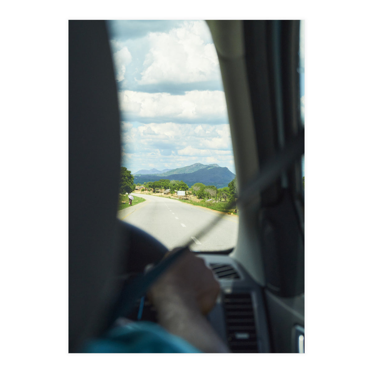Driving Through Mozambique (Print Only)