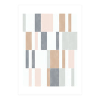 Muted Pastel Tiles 01 (Print Only)