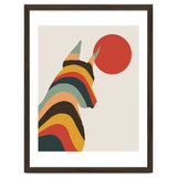 Dog Years, Rainbow Bohemian Animal, Pets Rise Dogs Retro, Eclectic Contemporary Solo thumbnail