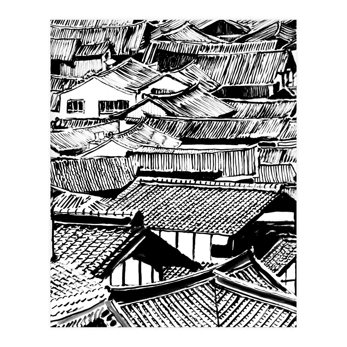 Rooftops (Print Only)