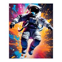 Cosmonaut, Graffiti (Print Only)