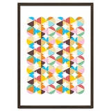 Retro Geometry #society6 #decor #buyart thumbnail
