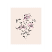 Wild Roses Bouquet (Print Only)