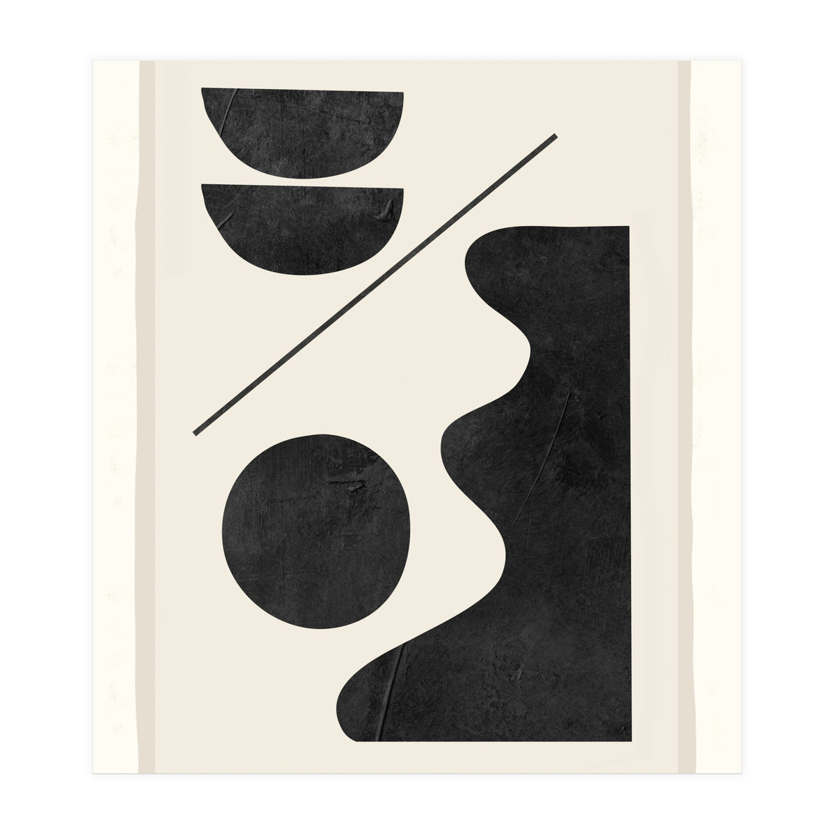 Modern Abstract Minimal Shapes 188 (Print Only)