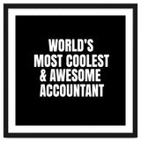 World's most coolest and awesome accountant thumbnail