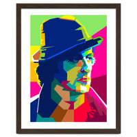 Sylvester Sly Stallone American Actor Pop Art WPAP