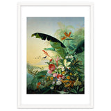 Fleurs exotique, 1836 Exotic flowers from tropical countries. Canvas, 162 x 121 cm. thumbnail