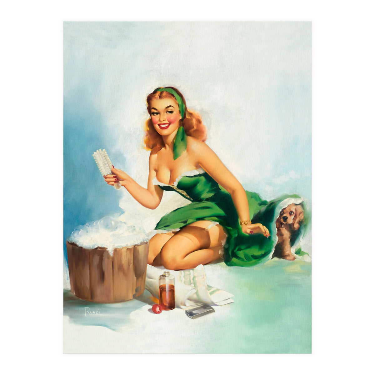 Time For A Bath (Print Only)