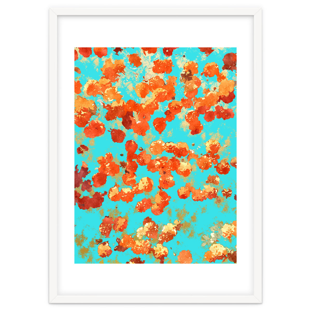 Teal Decor #society6