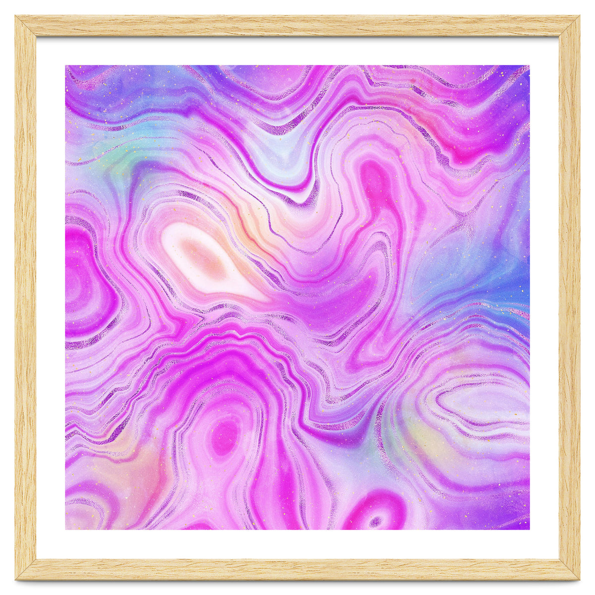 Neon Agate Texture 10