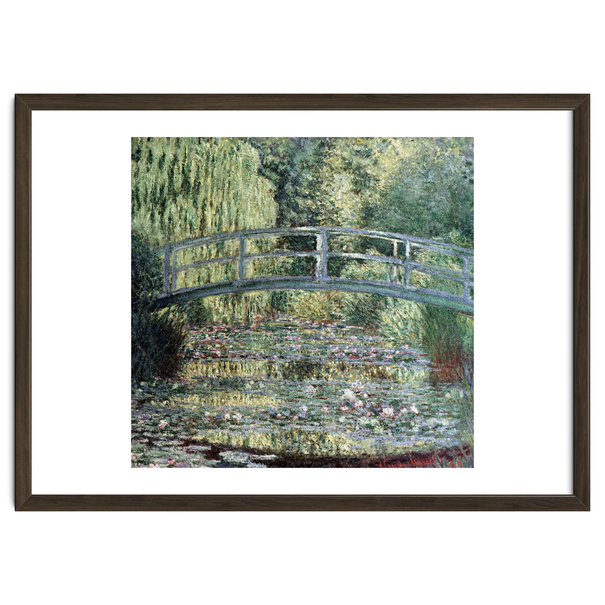 The Waterlily Pond: Green Harmony - 1899 - 89x93,5 cm - oil on canvas.