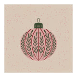 Christmas globe with branches (Print Only) thumbnail