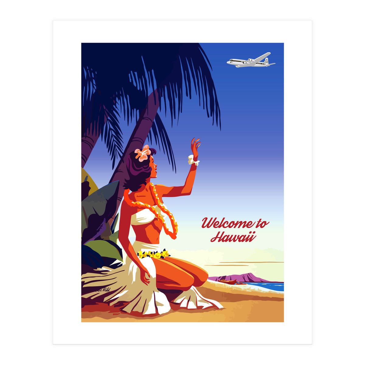 Hawaii Welcome (Print Only)