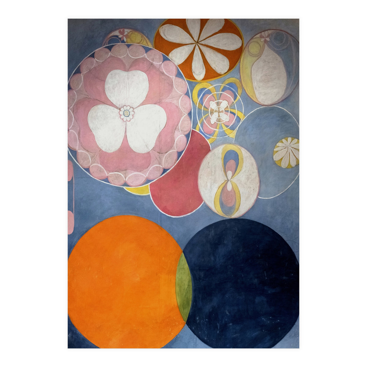 Hilma af Klint - The Ten Largest No 2 Childhood - Abstract Spiritual Art (Print Only)
