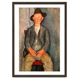 Amadeo Modigliani / 'The Young Farmer', 1918, Oil on canvas. thumbnail