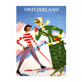 Skiing in Switzerland (Print Only) thumbnail