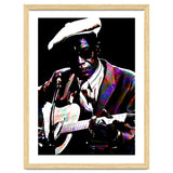 Lightnin' Hopkins American Country Blues Musician legend Colorful Art thumbnail