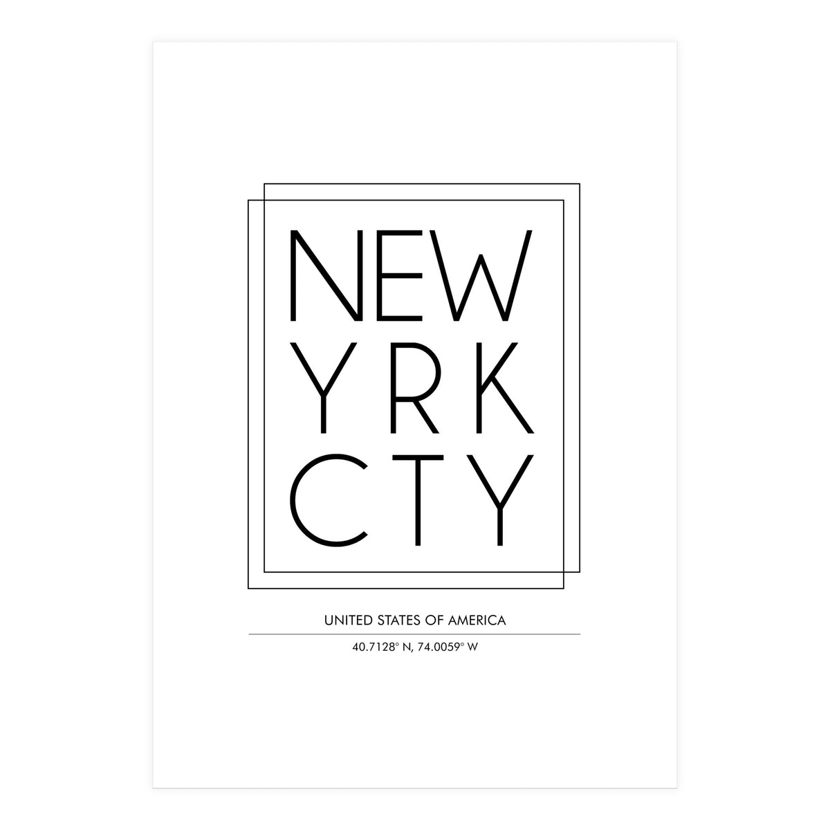Newyrk Cty (Print Only)