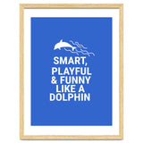 Smart, playful and funny like a dolphin thumbnail