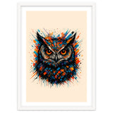 Owl Animal Watercolor thumbnail