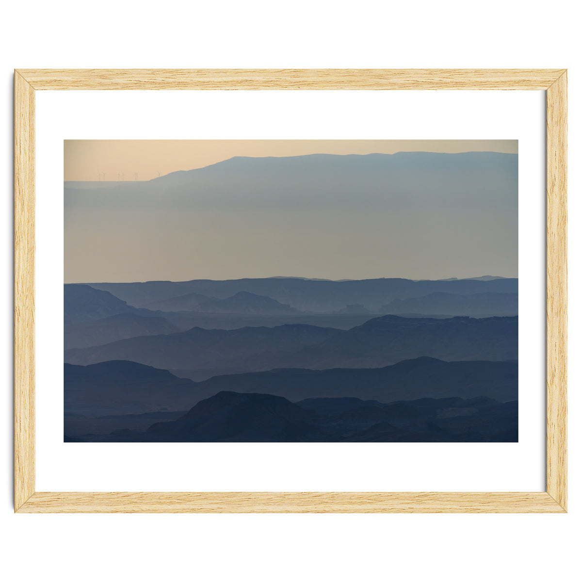 Sunrise over Ramon crater #6