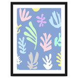 Matisse Colorful Leaves Blue thumbnail