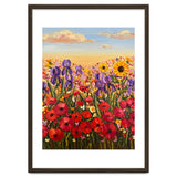 Vibrant Wildflower Field Oil Painting thumbnail