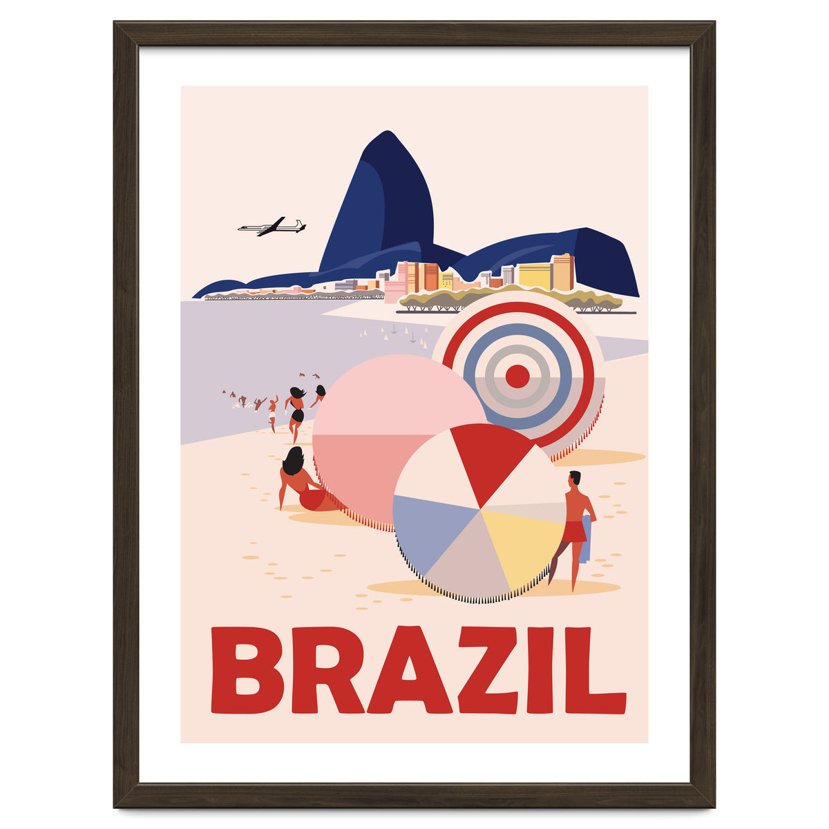 Brazil, Beach, Sao Paulo, City