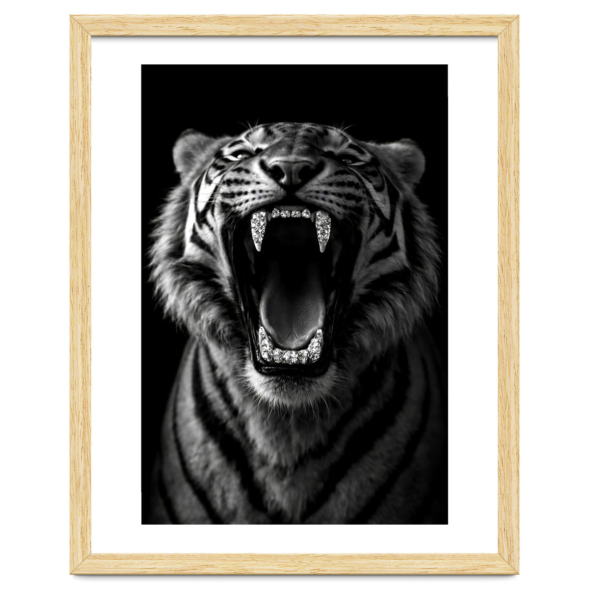 Roaring Tiger portrait