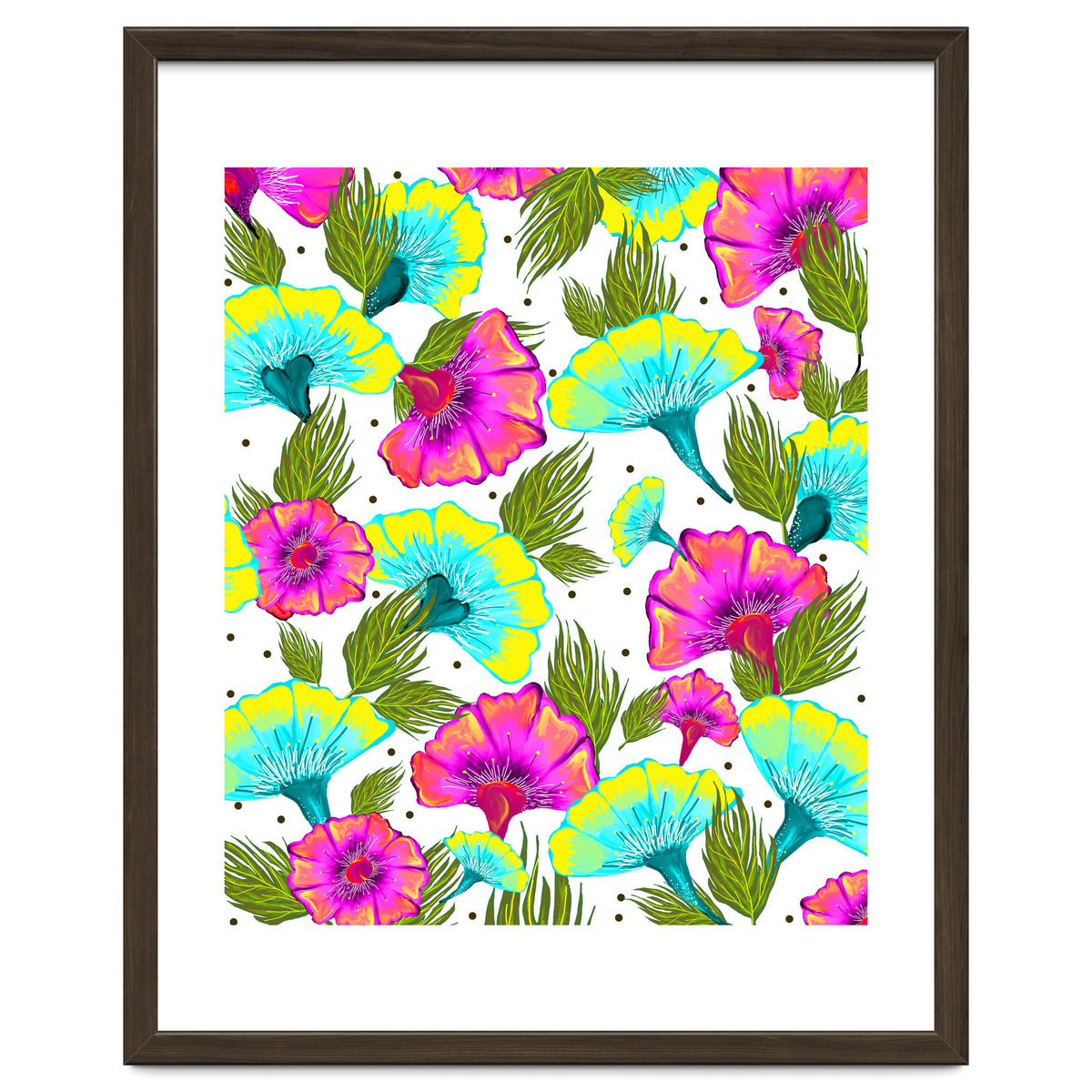 Ecstatic Floral #society6 #decor #buyart