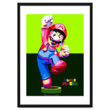 Super Mario Cartoon Character Pop Art thumbnail