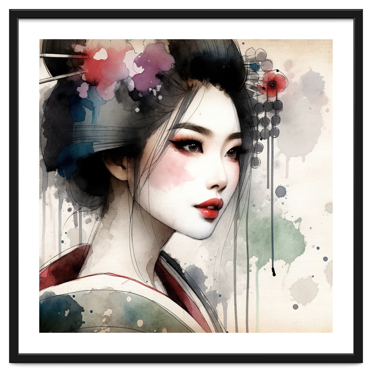 Soft Bloom Modern Geisha