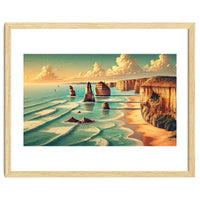 Vintage Australia, Great Ocean Road Poster