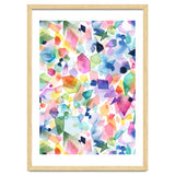 Colorful Watercolor Crystals and Gems thumbnail