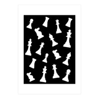 Chess Game Pieces  (Print Only)