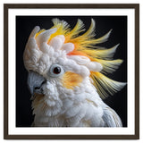 Beautiful Cockatoo Parrot Portrait Headshot thumbnail