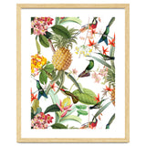 Hummingbirds in tropical Jungle thumbnail