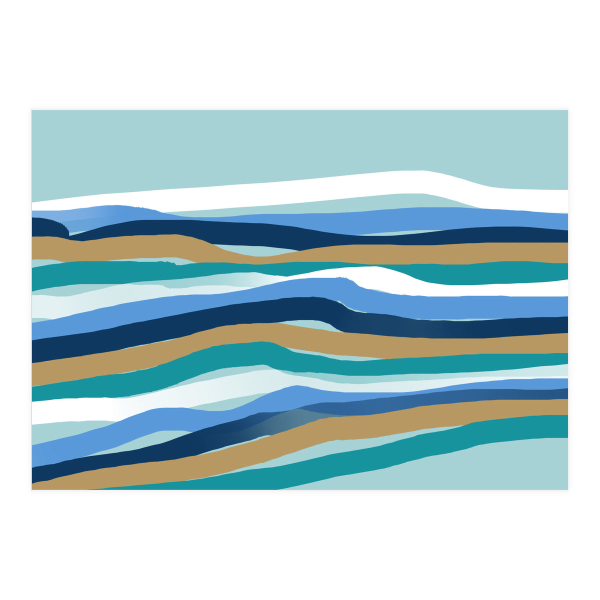 Between The Waves  (Print Only)