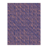 End Of Silence, Dark Purple Neutral Graphic Design, Eclectic Texture Pattern (Print Only) thumbnail