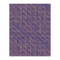 End Of Silence, Dark Purple Neutral Graphic Design, Eclectic Texture Pattern (Print Only)