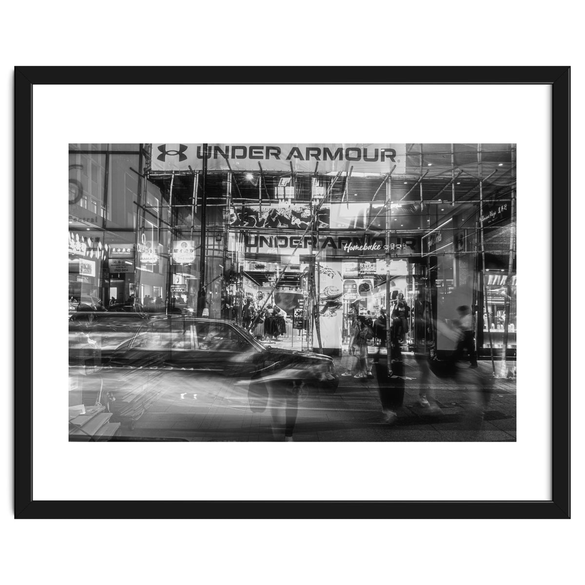 Street Photography - Night in Hong Kong Causeway Bay