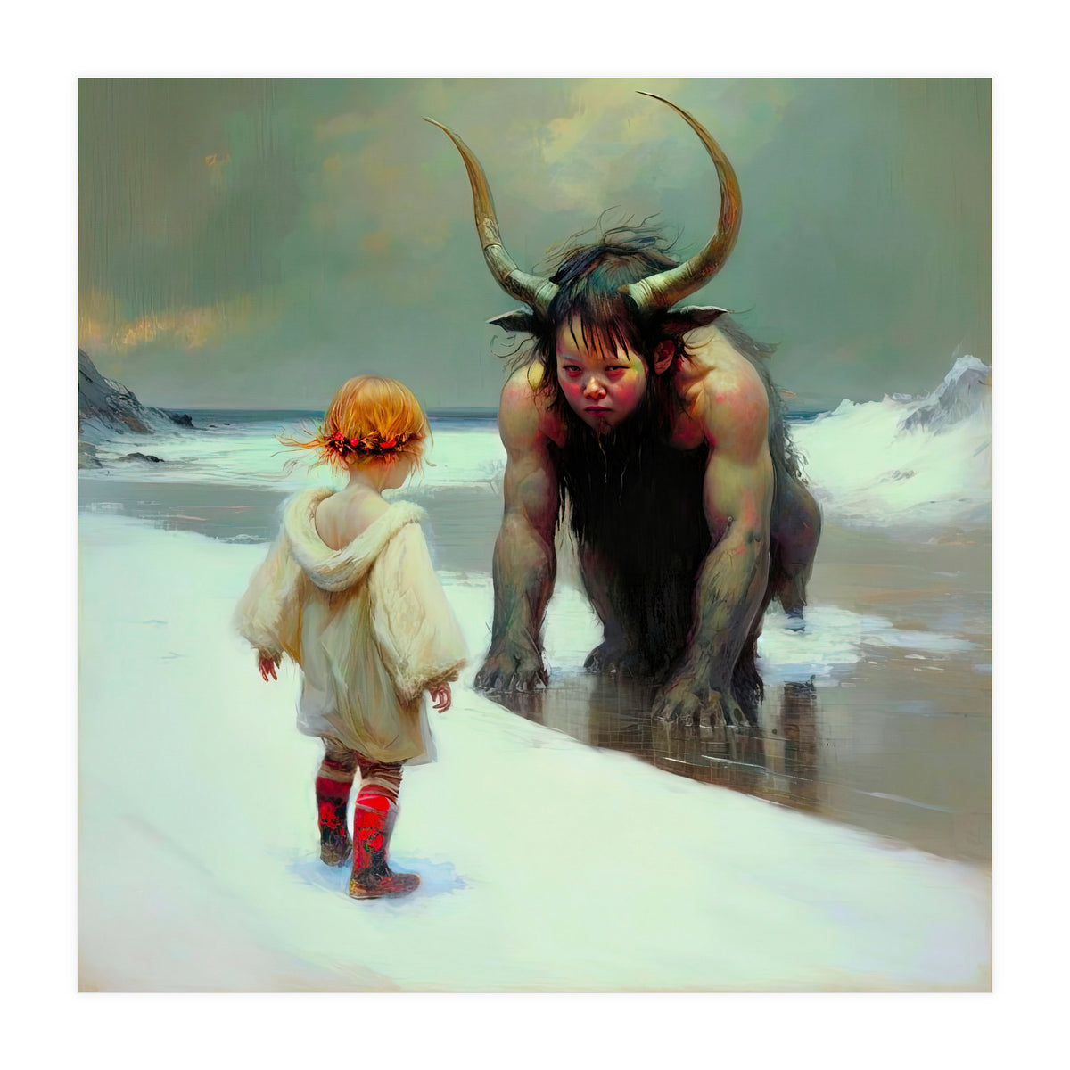 Friendly Confrontation (Print Only)