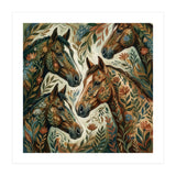 Wild Horses In Bloom (Print Only) thumbnail
