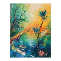 Abstract Botanical Forest Landscape (Print Only)